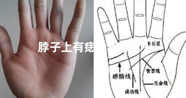 脖子上有痣代表什么？