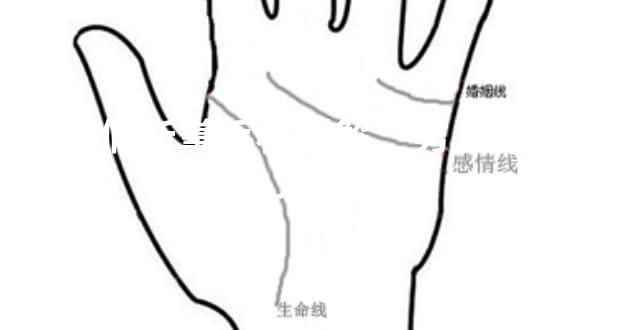 男人假断掌手相图解，男人断掌好不好