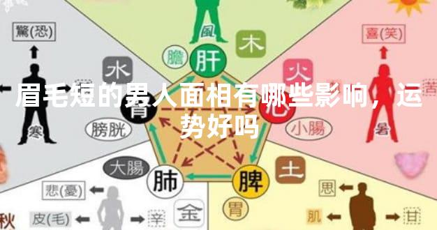 眉毛短的男人面相有哪些影响，运势好吗