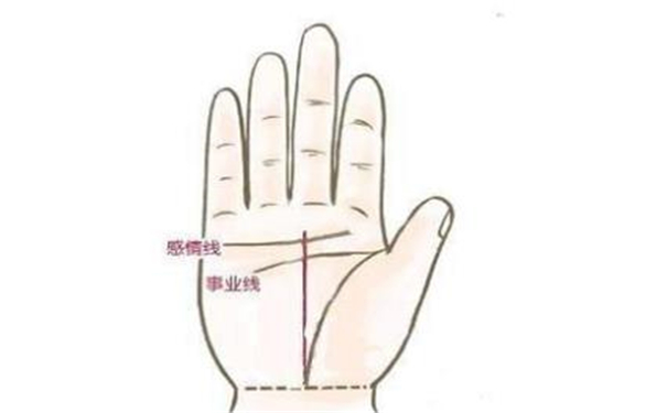 命运线图解女右手