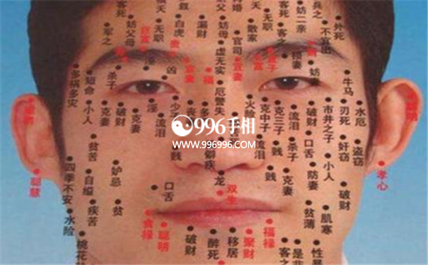 终身孑立的痣相