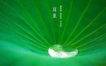 2023年夏至节气到底是哪一天? 你知道