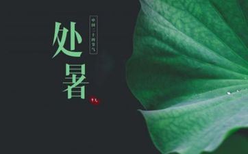 2022年处暑换运的是什么时间 处暑的农作物是什么