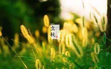 立秋天坑在哪个方位 立秋传统风俗盘点